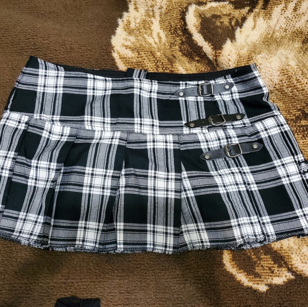 TRIPP NYC PLAID SKIRT